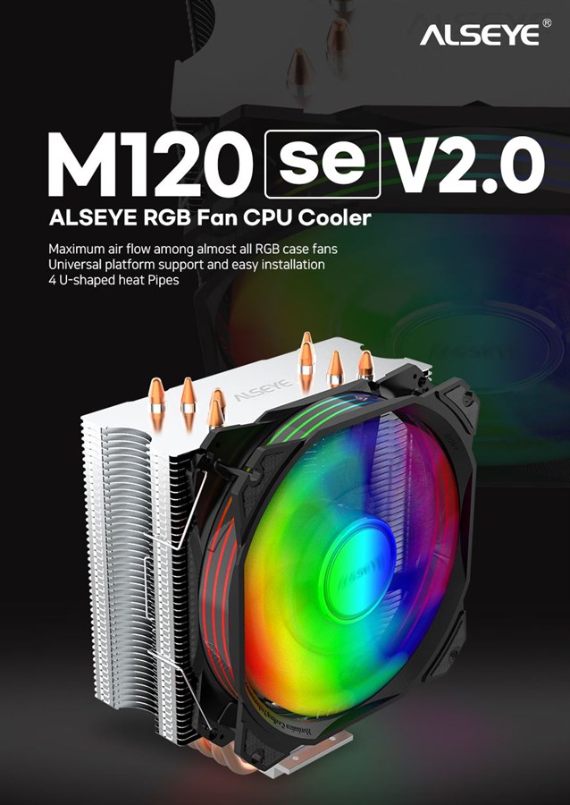 ALSEYE M120 SE CPU Cooler RGB ALSEYE M120 SE CPU Cooler RGB